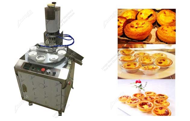 egg tart shell molding machine