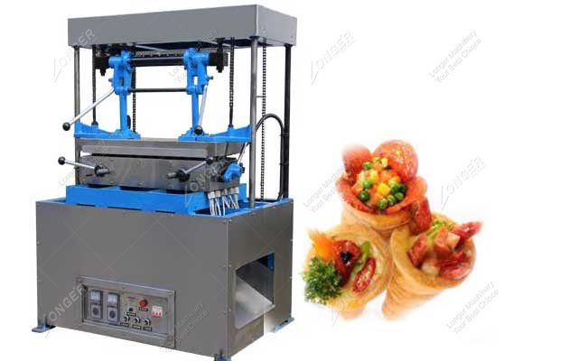 commercial pizza cone maker machine