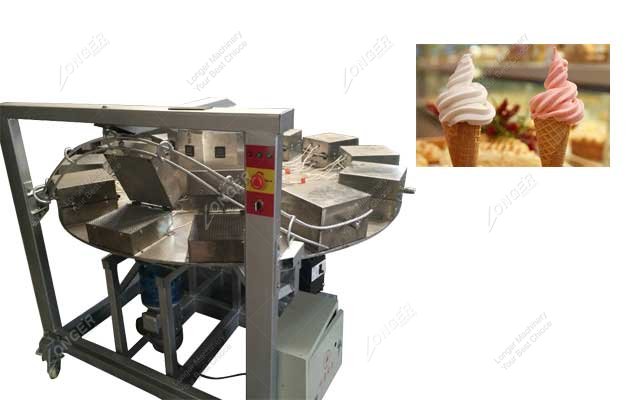 ice cream waffle cone machine