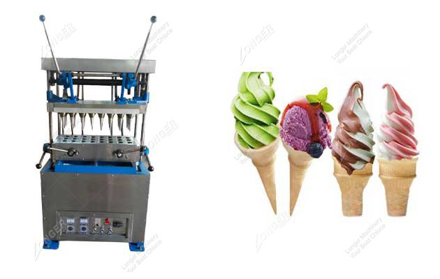 commercial ice cream wafer cone making machine