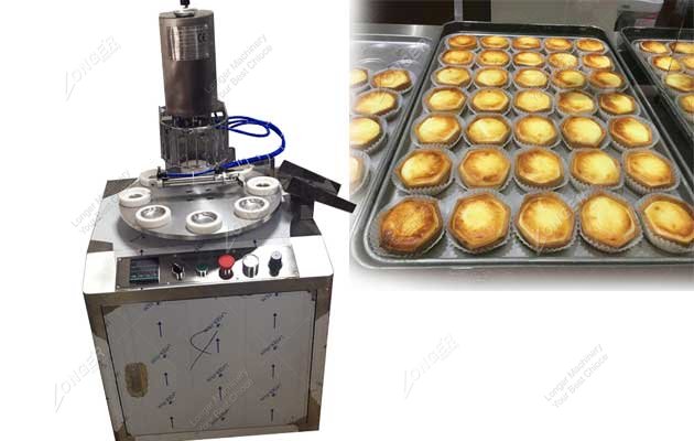 Egg tart shell tart making machine