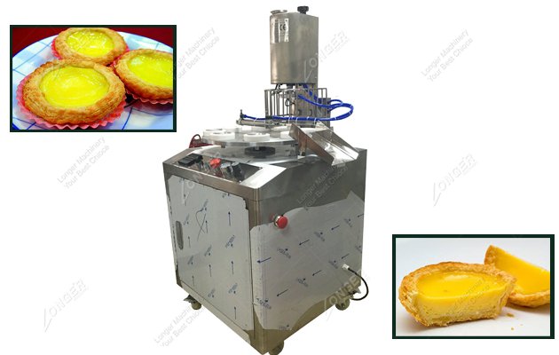 Egg tart shell machine