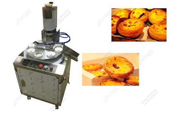 Egg tart shell making machine