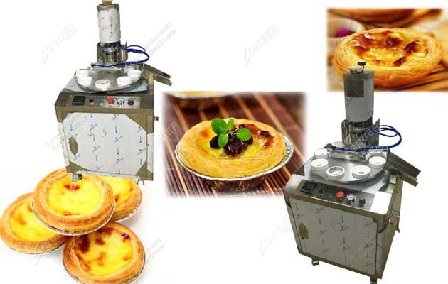 Egg tart making machine