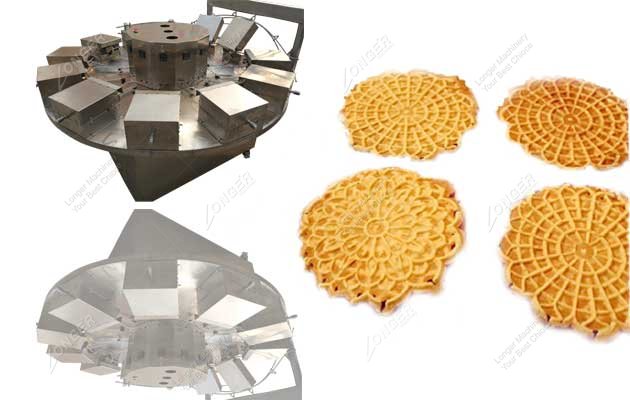 Ice cream cone baking machine