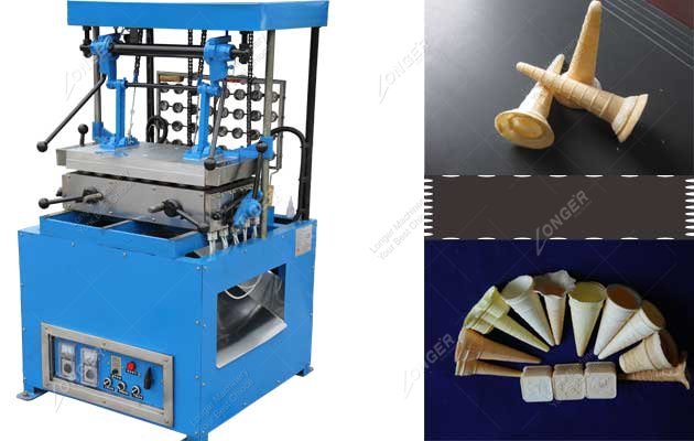 Ice cream wafer machine